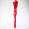 Pleaser - JUBILANT4012 Plateau overknee Laarzen - Rood Product image